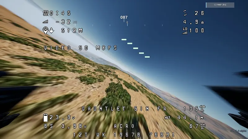 KESTREL in-sim capture.