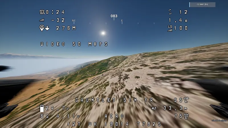 KESTREL in-sim capture.